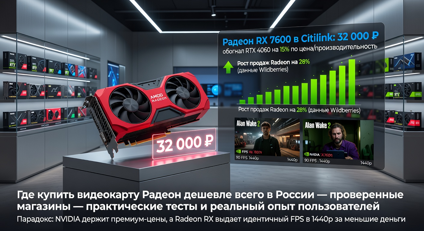 Где купить видеокарту Радеон дешевле всего в России — проверенные магазины — практические тесты и реальный опыт пользователей