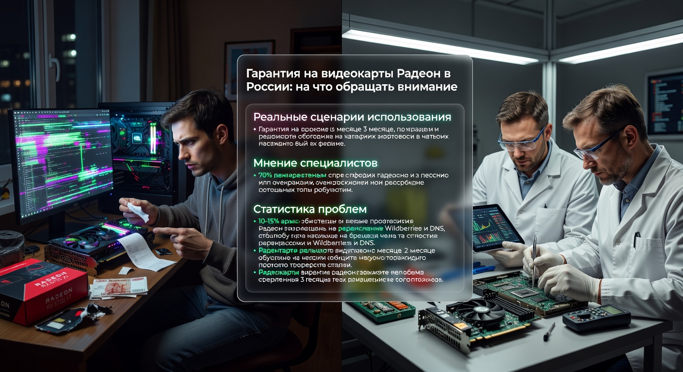 Гарантия на видеокарты Радеон в России: на что обращать внимание — мнение специалистов и реальные сценарии использования