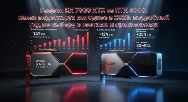 Радеон RX 7900 XTX vs RTX 4080: какая видеокарта выгоднее в 2026: подробный гид по выбору с тестами и сравнениями