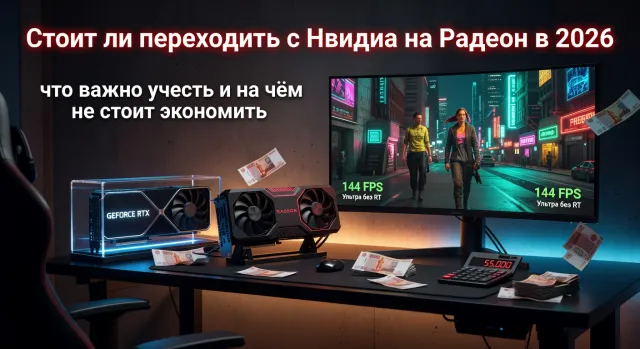 Стоит ли переходить с Нвидиа на Радеон в 2026: личный опыт пользователей: что важно учесть и на чём не стоит экономить