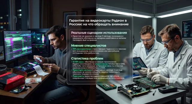 Гарантия на видеокарты Радеон в России: на что обращать внимание — мнение специалистов и реальные сценарии использования